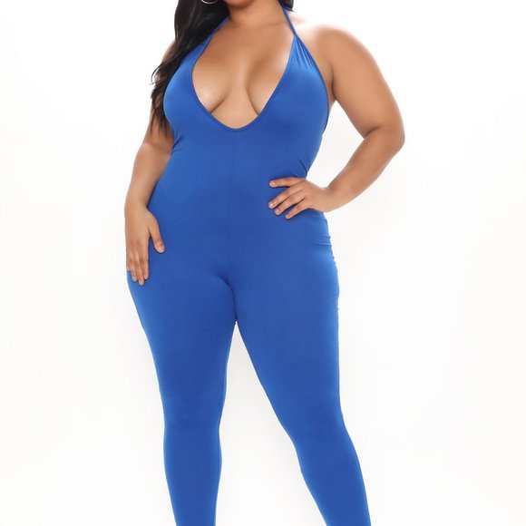 Lost In Love Jumpsuit Set - Royal - Picture 8 of 11